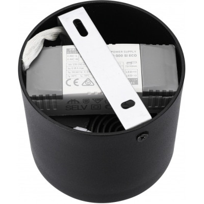 Точечный светильник Metrica 113-12W-D100-4000K-24DG-BK